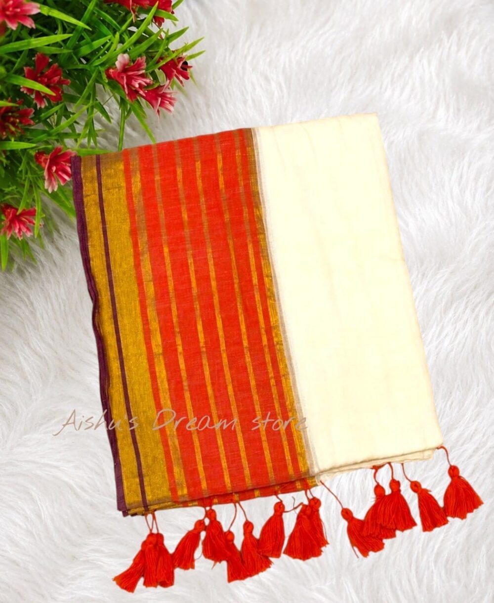 Mul Cotton Saree